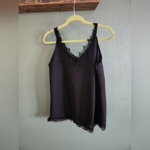 Womens Laced Real Silk Cami